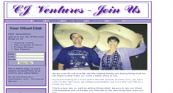 Desktop Screenshot of cjventures.com